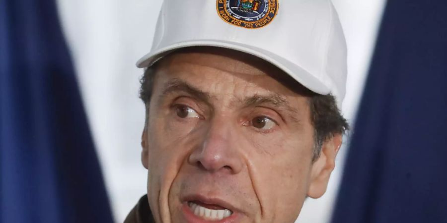 Als «wirklich schlechte Nachrichten» bezeichnete New Yorks Gouverneur Andrew Cuomo die schnell steigende Zahl der Todesopfer in dem Bundesstaat. Diese sei im Vergleich mit dem Vortag um 100 auf insgesamt 385 angewachsen. (Archivbild)