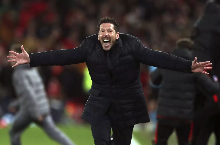 Lässt Jürgen Klopp ein weiteres Mal hinter sich: Diego Simeone.