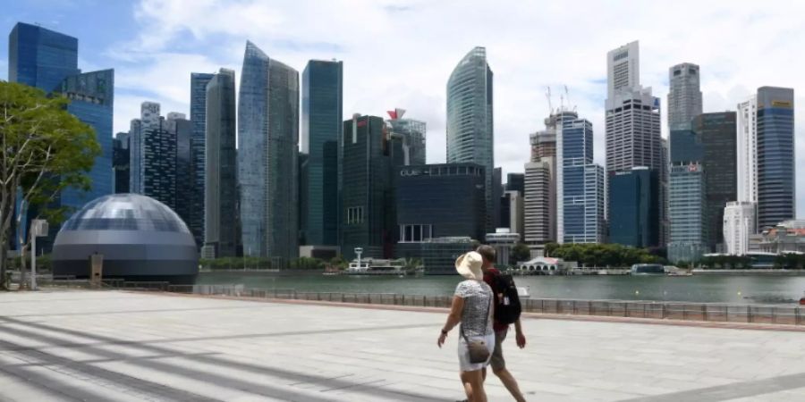 Singapurs Wirtschaft schrumpft wegen Corona-Krise deutlich