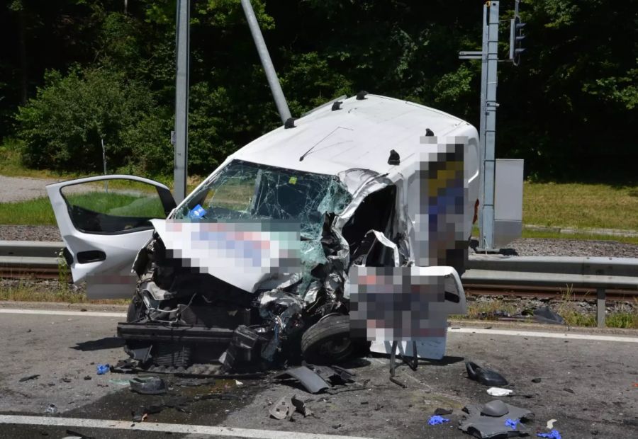 Lieferwagen Kantonspolizei Thurgau
