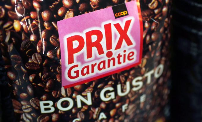 «Prix-Garantie»-Bohnen von Coop.
