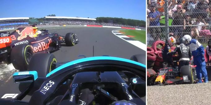 Nur Zeitstrafe - Hamilton räumt Verstappen ab und siegt in Silverstone