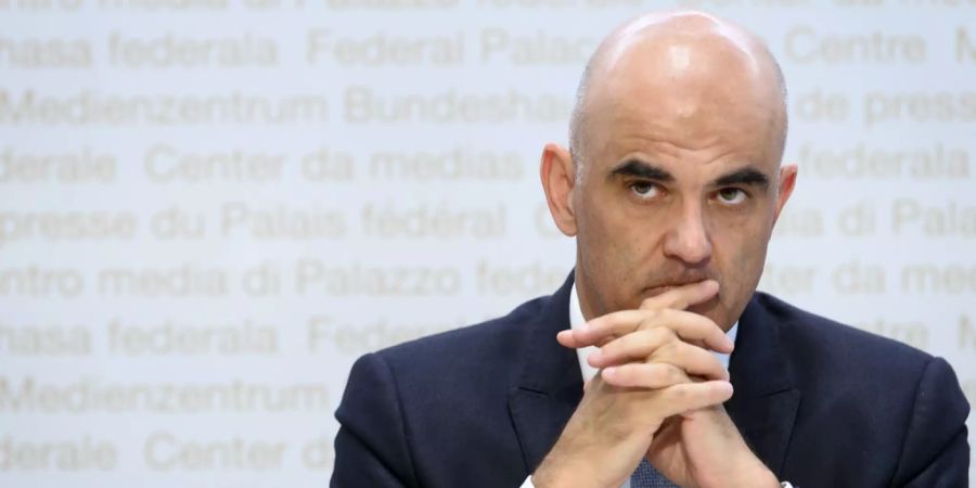 Alain Berset Zertifikatspflicht Entscheid