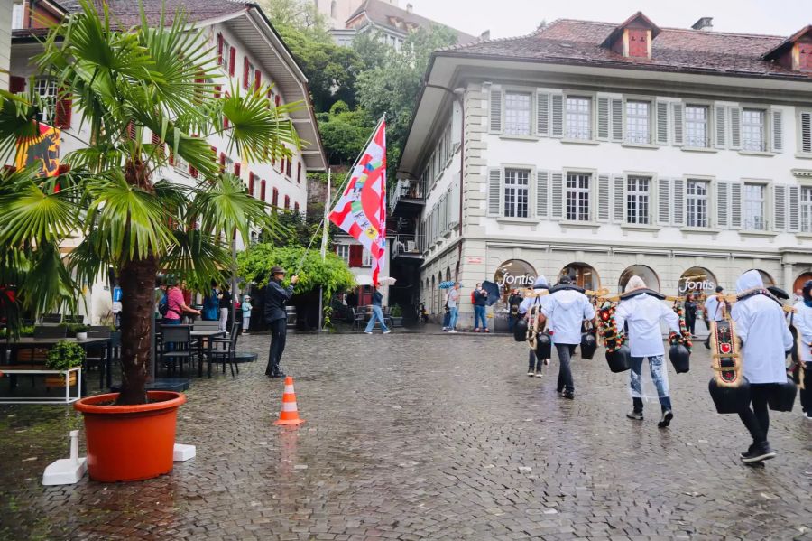 Dort ziehen sie ihre Runden im Kreis.