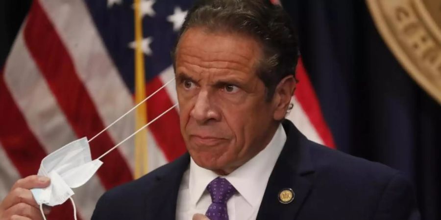 Eine Untersuchung ist zu dem Ergebnis gekommen, dass Cuomo Mitarbeiterinnen sexuell belästigt hat. Foto: Shannon Stapleton/POOL Reuters/AP/dpa