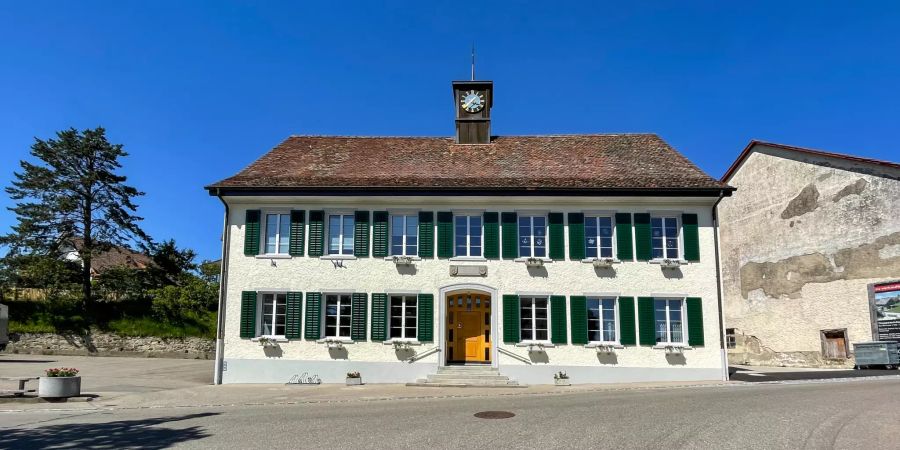 Das Gemeindehaus in Buchberg.