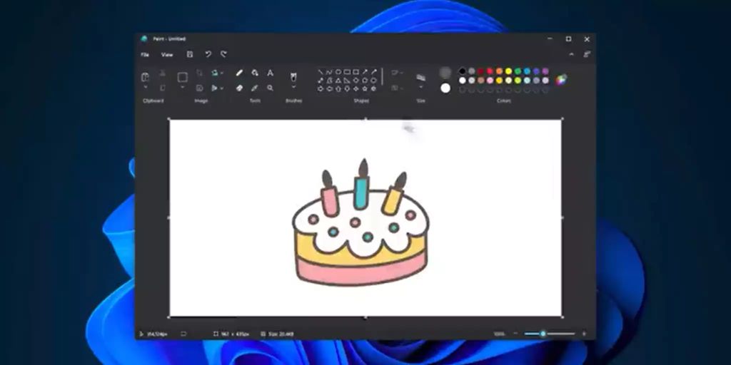 Windows 11: Paint bekommt Dunkelmodus verpasst! - Vimarsana News