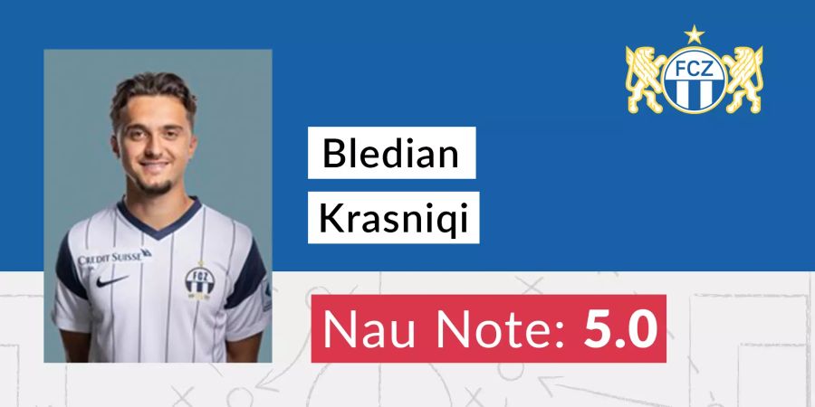 Bledian Krasniqi FCZ Note