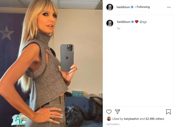 Heidi Klum schockiert mit neuer Dünnheit. Heidi Klum