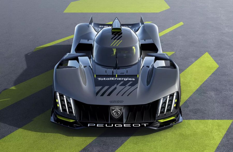 Das neue Peugeot 9X8 Hypercar.