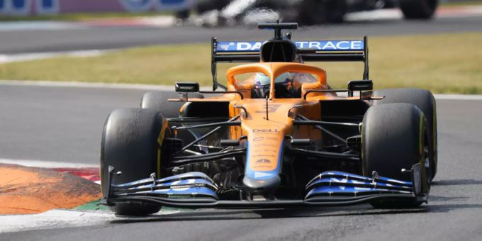Daniel Ricciardo gewinnt das Rennen der Formel 1 in Monza. Daniel Ricciardo Formel 1