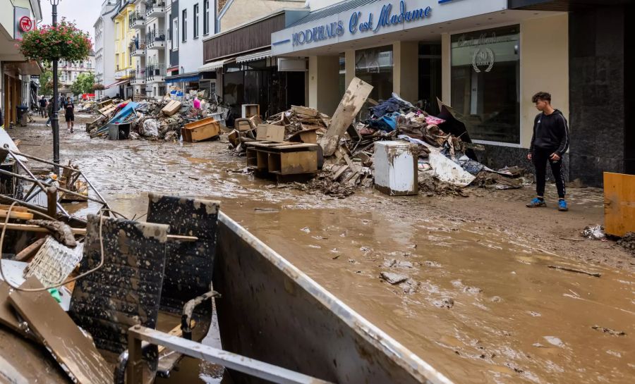 Nach dem Unwetter in Rheinland-Pfalz