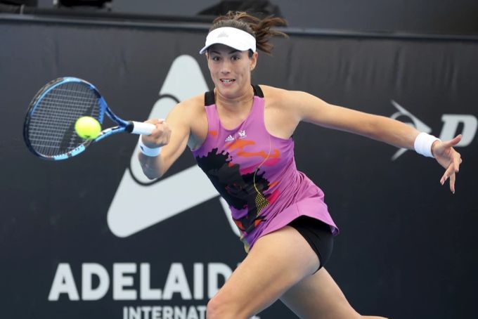 Garbine Muguruza findet kein Mittel gegen den Service von Belinda Bencic. Belinda Bencic