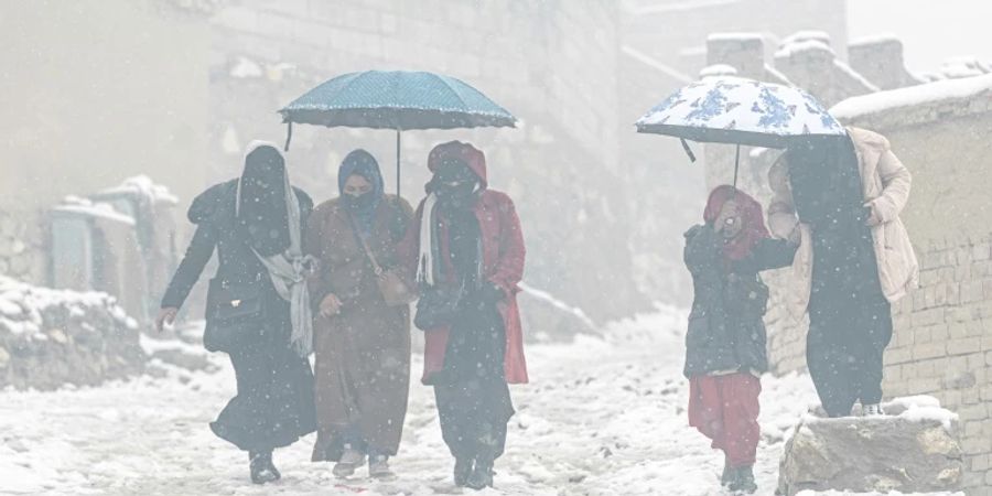 Frauen in Afghanistans Hauptstadt Kabul