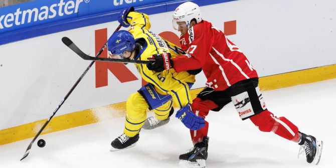 Schweiz Schweden Eishockey