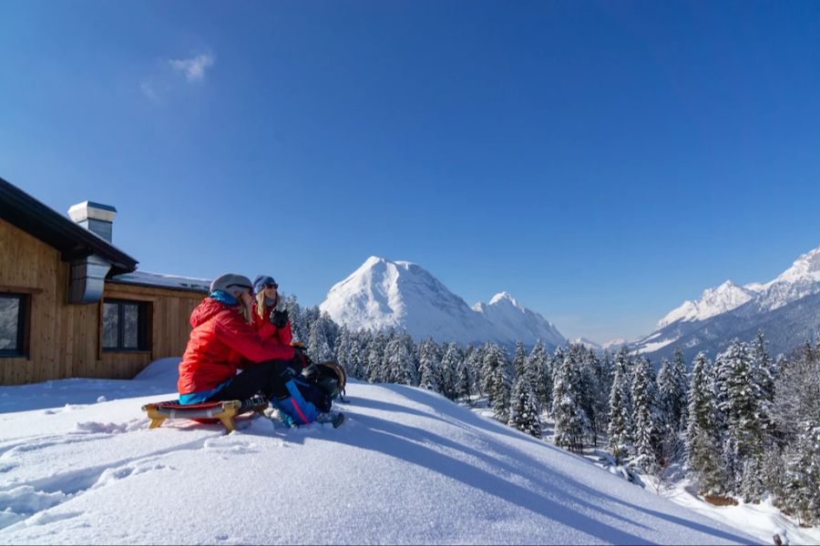 Frauen im Schnee