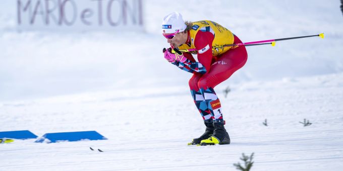 Johannes Hösflot Klaebo ist an der diesjährigen Tour de Ski das Mass aller Dinge. Tour de Ski