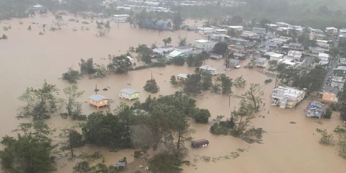 Hurrikan «Fiona» war am Sonntag als Hurrikan der Kategorie eins in Puerto Rico auf Land getroffen und hatte dort schwere Schäden angerichtet. Foto: Cbp Amo/ZUMA Press Wire/dpa Hurrikan «Fiona» war am Sonntag als Hurrikan der Kategorie eins in Puerto Rico auf Land getroffen und hatte dort schwere Schäden angerichtet. Foto: Cbp Amo/ZUMA Press Wire/dpa