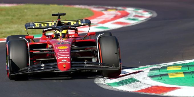Charles Leclerc (Ferrari) beim Italien-GP der Formel 1. Charles Leclerc Ferrari Monza