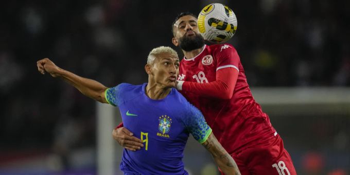 Beim Freundschaftsspiel gewann die brasilianische Nationalmannschaft mit 5:1. brasilien tunesien