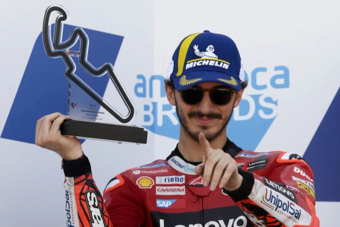 Francesco Bagnaia hat bisher zehn Rennen in der MotoGP gewonnen. Francesco Bagnaia
