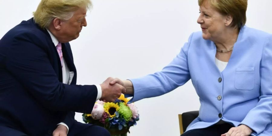 Merkel und Trump