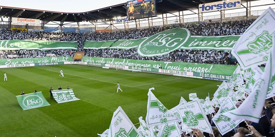 Am 15. November für einmal wieder Heimstätte der Nationalmannschaft: die Arena des FC St. Gallen
