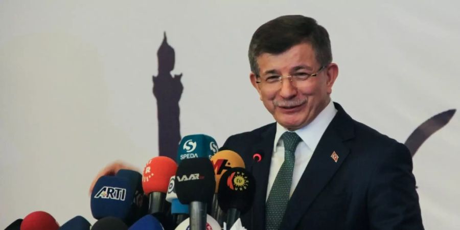 Davutoglu im Mai