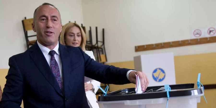 Regierungschef Ramush Haradinaj kosovo