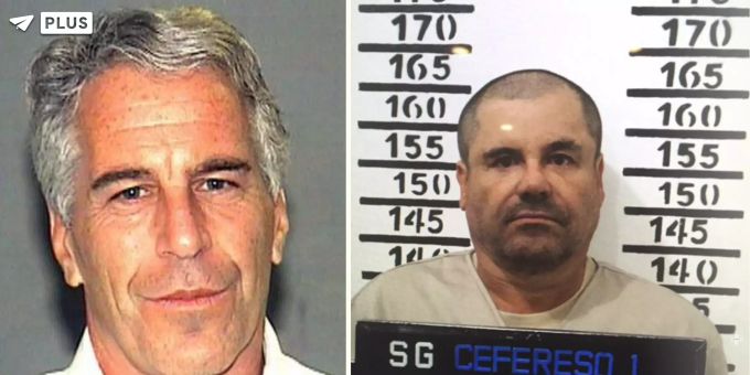 Fast Zellennachbarn - Epstein sitzt nur drei Türen neben El Chapo ein
