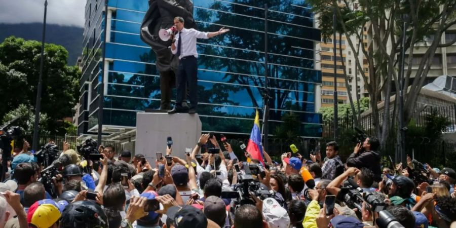 Oppositionschef Juan Guaidó