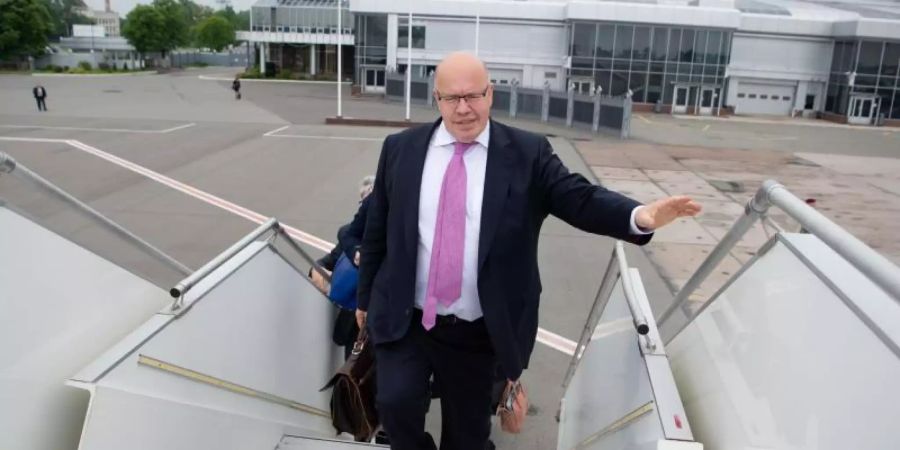 Reist für sechs Tage in die USA:  Bundeswirtschaftminister Peter Altmaier. Foto: Christophe Gateau