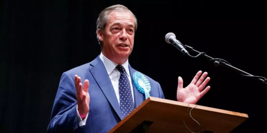 Nigel Farage, Chef der Brexit-Partei