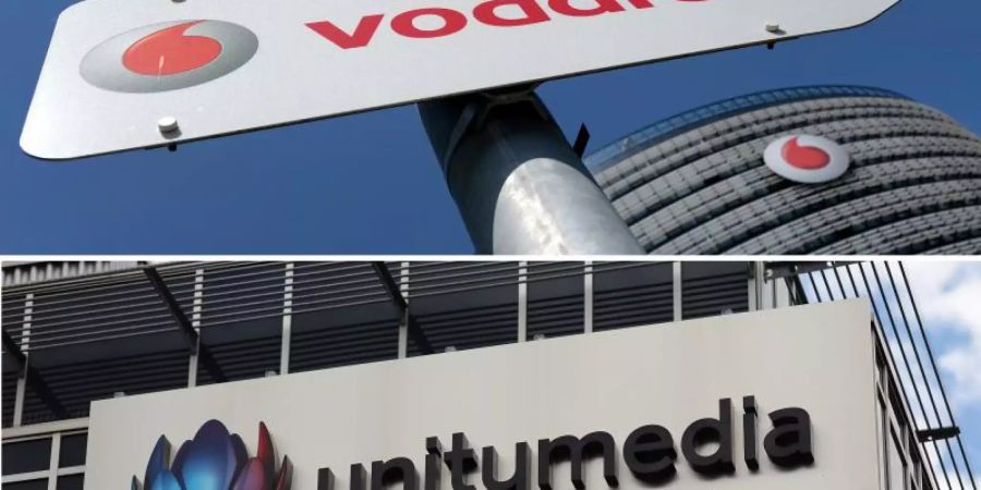 Vodafone darf den Kabelanbieter Unitymedia übernehmen - allerdings nur unter Auflagen. Fotos: dpa Foto: ---