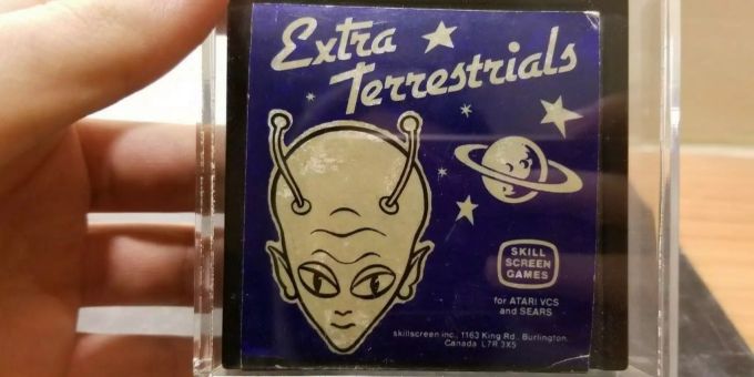 Das Videospiel «Extra Terrestrials» ist extrem selten. Extra Terrestrials Seltenstes Videospiel