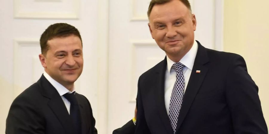 Wolodymyr Selenskyj und Andrzej Duda