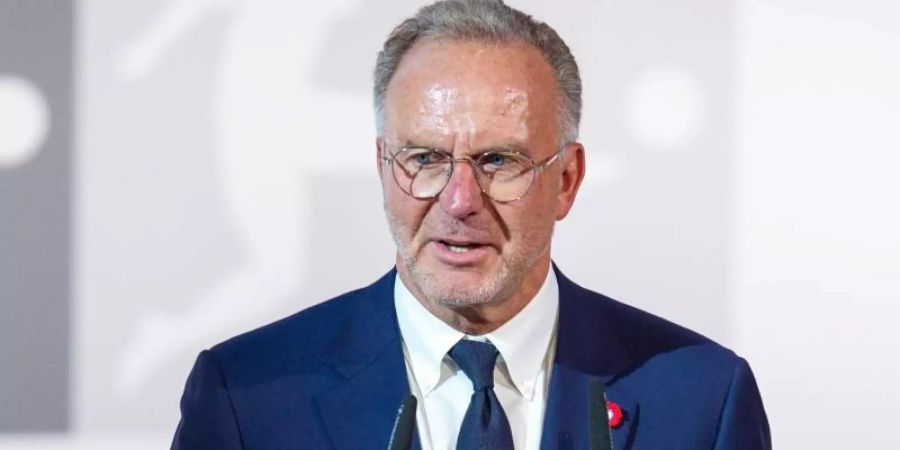 Bayern-Vorstandschef Karl-Heinz Rummenigge setzt im TV-Markt auf Wachstumspotenzial durch neue Anbieter. Foto: Andreas Gora