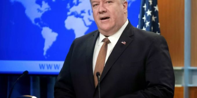 US-Aussenminister Mike Pompeo US-Aussenminister Mike Pompeo