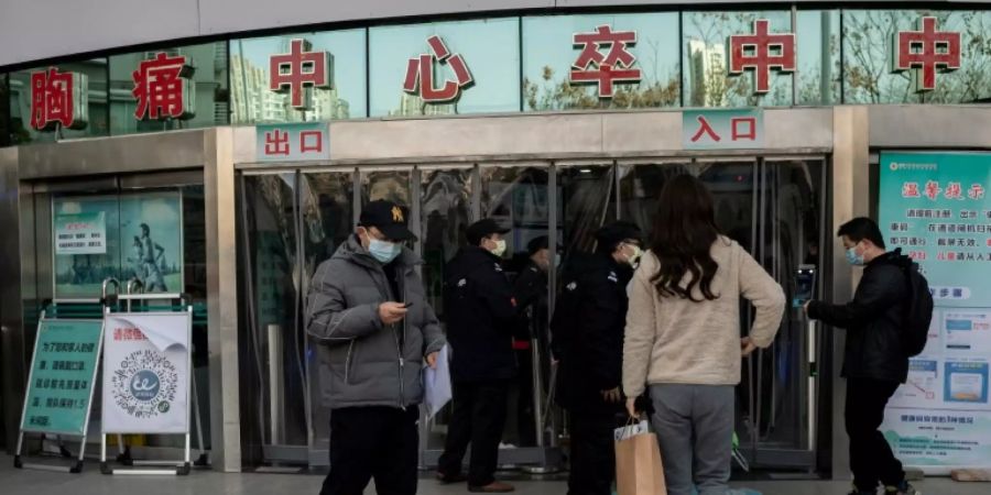 Krankenhaus in Wuhan