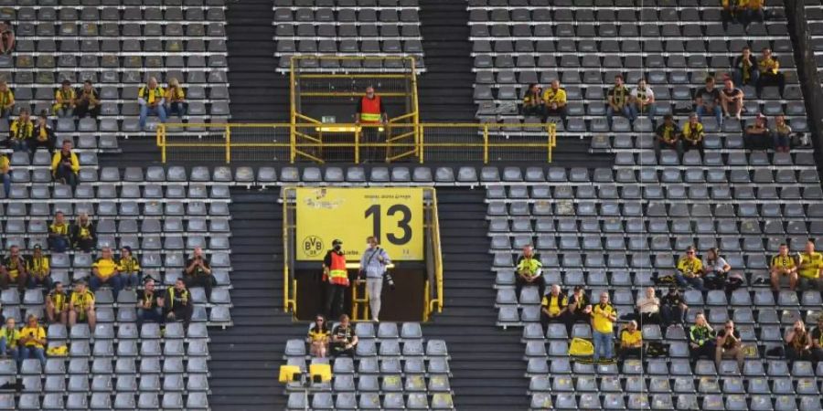 Der BVB wandte sich in einem offenen Brief an die Fans. Foto: Bernd Thissen/dpa