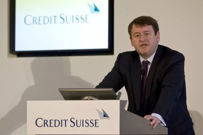 David Mathers, Finanzchef der Credit Suisse. credit suisse