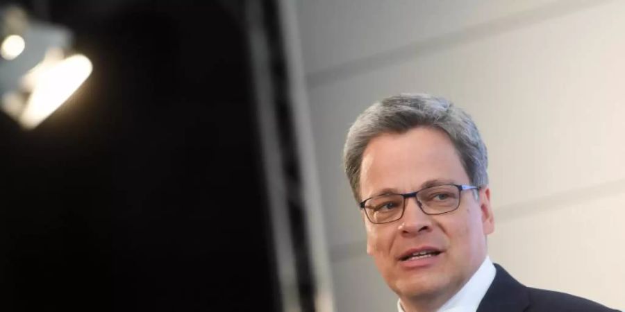 Seit Januar im Amt: Commerzbank-Chef Manfred Knof. Foto: picture alliance / Tobias Hase/dpa