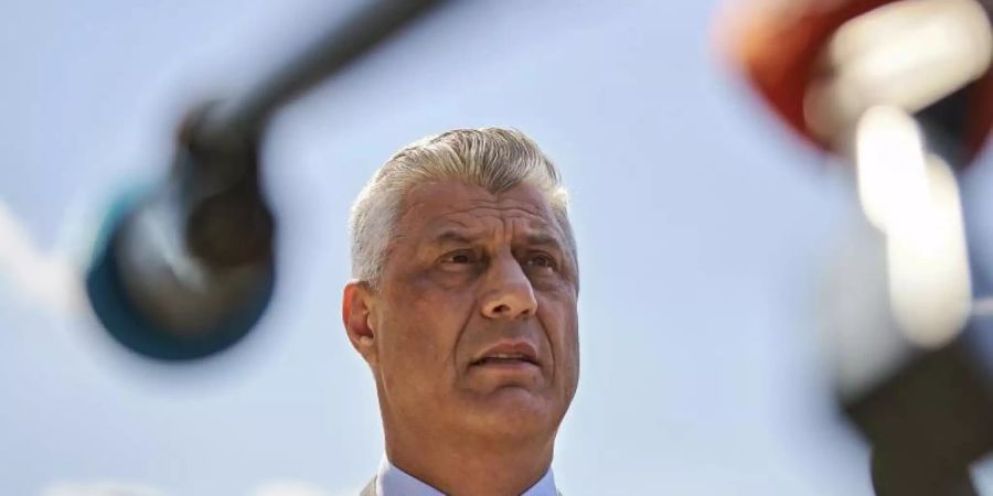 Hashim Thaci im Juli in Den Haag. Foto: Phil Nijhuis/AP/dpa