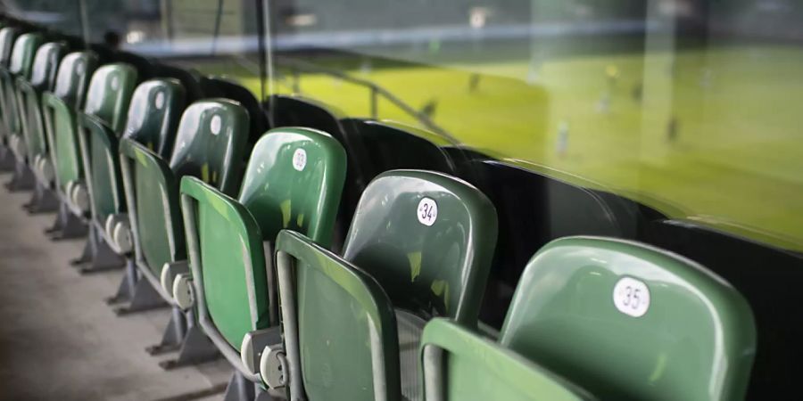 Leere Plätze in den Stadien: Gesuche von Sportclubs um Unterstützung vom Bund werden ab sofort bearbeitet. (Themenbild)