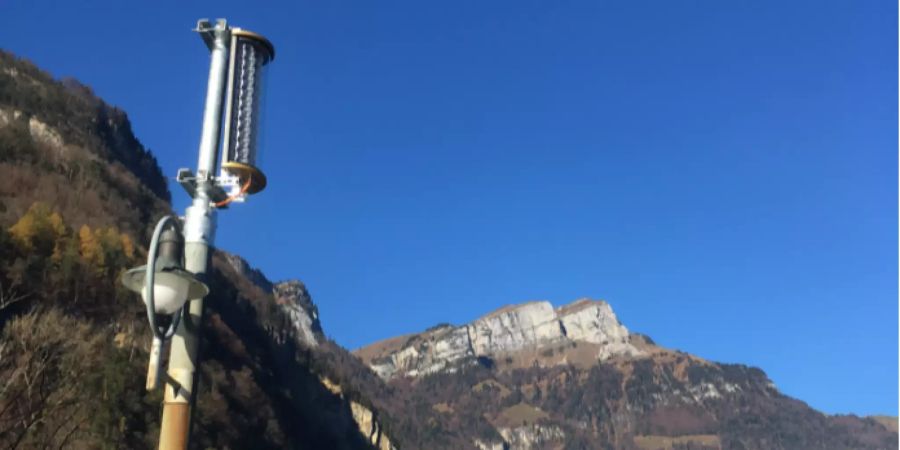 Sturmwarnleuchten bei der Isleten blinken nun mit LED