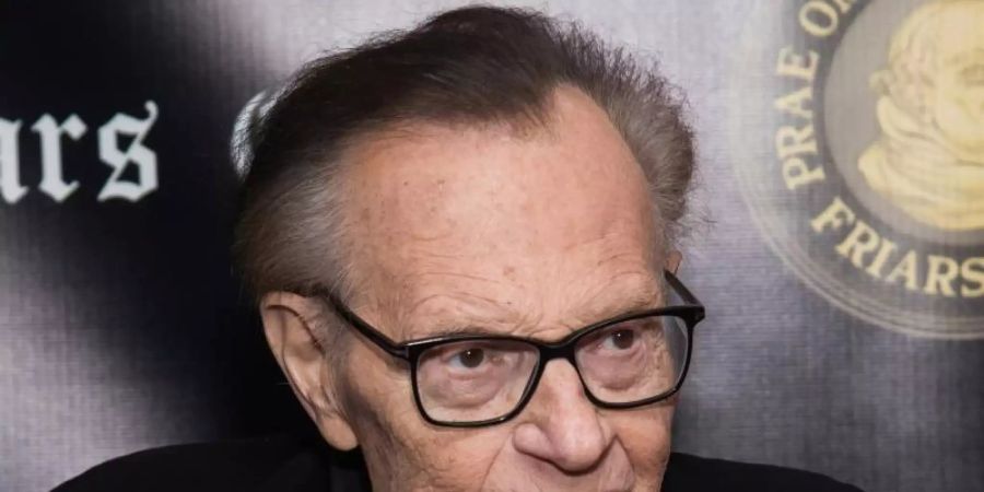 Larry King ist nach Medienberichten an Covid-19 erkrankt. Foto: Charles Sykes/Invision/AP/dpa