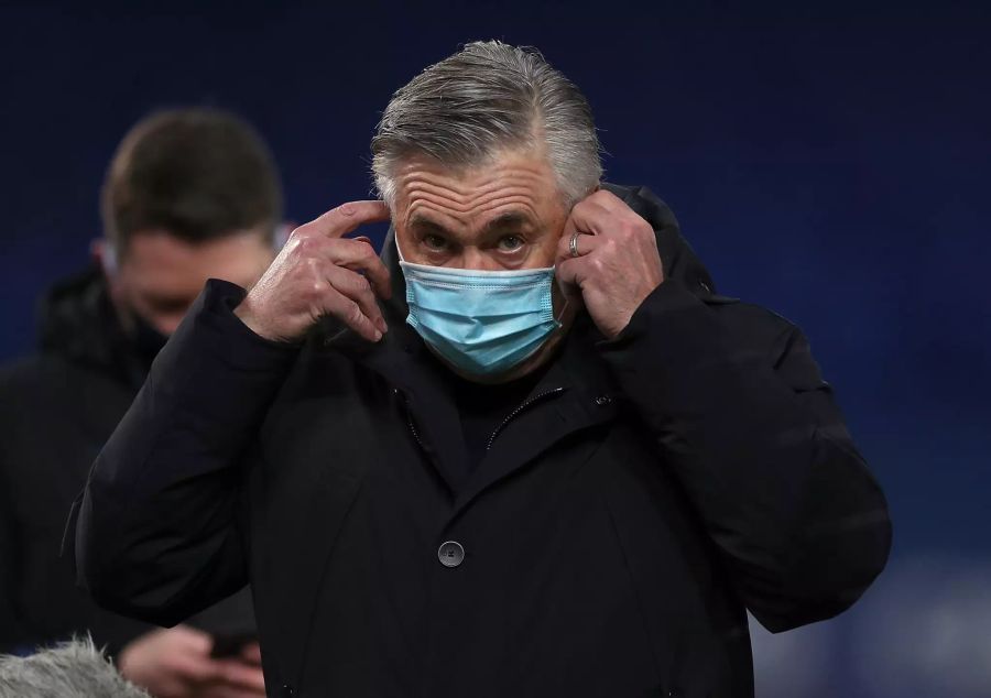 Everton-Trainer Carlo Ancelotti.