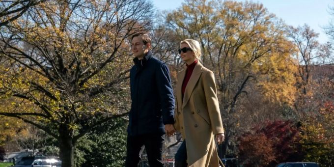 Jared Kushner und seine Frau Ivanka Trump
