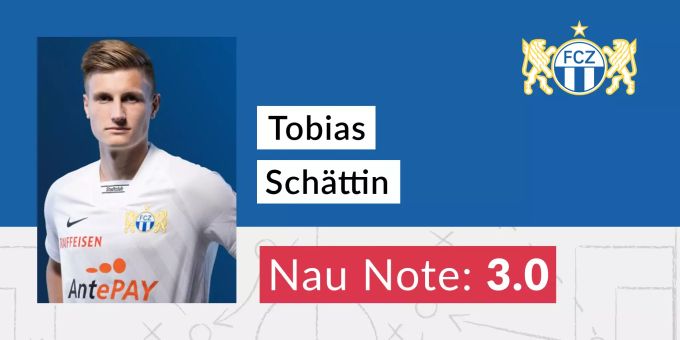 Die Note für Tobias Schättin vom FCZ. FCZ