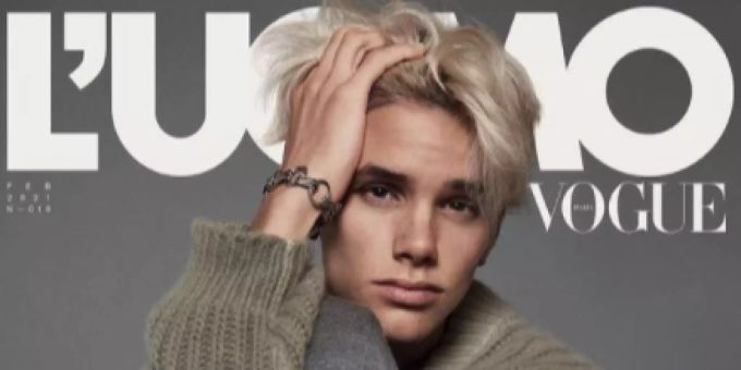 Beckhams sind stolz - Romeo Beckham auf Vogue-Cover